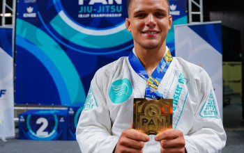 Piripiriense Bruno Marllon é medalha de ouro no Pan Americano de Jiu-jitsu nos Estados Unidos