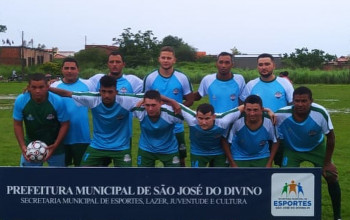 São José do Divino: campeonato de futebol amador é retomado após dois anos