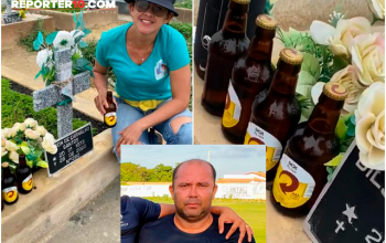 Cerveja & Pagode: Família comemora, em cemitério, aniversário de piripiriense falecido