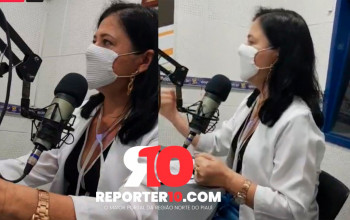 Em entrevista à rádio, prefeita Carmen Gean fala de vacinas, ações contra a Covid-19 e anuncia obras