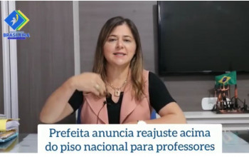 BRASILEIRA: Prefeita Carmen Gean reajusta salário do professor acima da média nacional