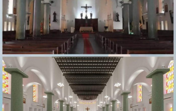 Igreja Matriz de Piripiri passa por restauração. Veja!
