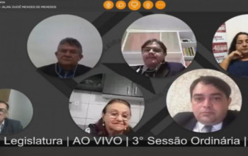 SESSÃO VIRTUAL: Alan Juciê lamenta ausência de vereadores da situação e fala sobre os ataques da prefeita