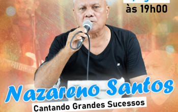 15 DE AGOSTO: Nazareno Santos e o show