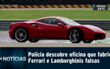 Polícia descobre oficina que fabrica Ferrari e Lamborghinis falsas